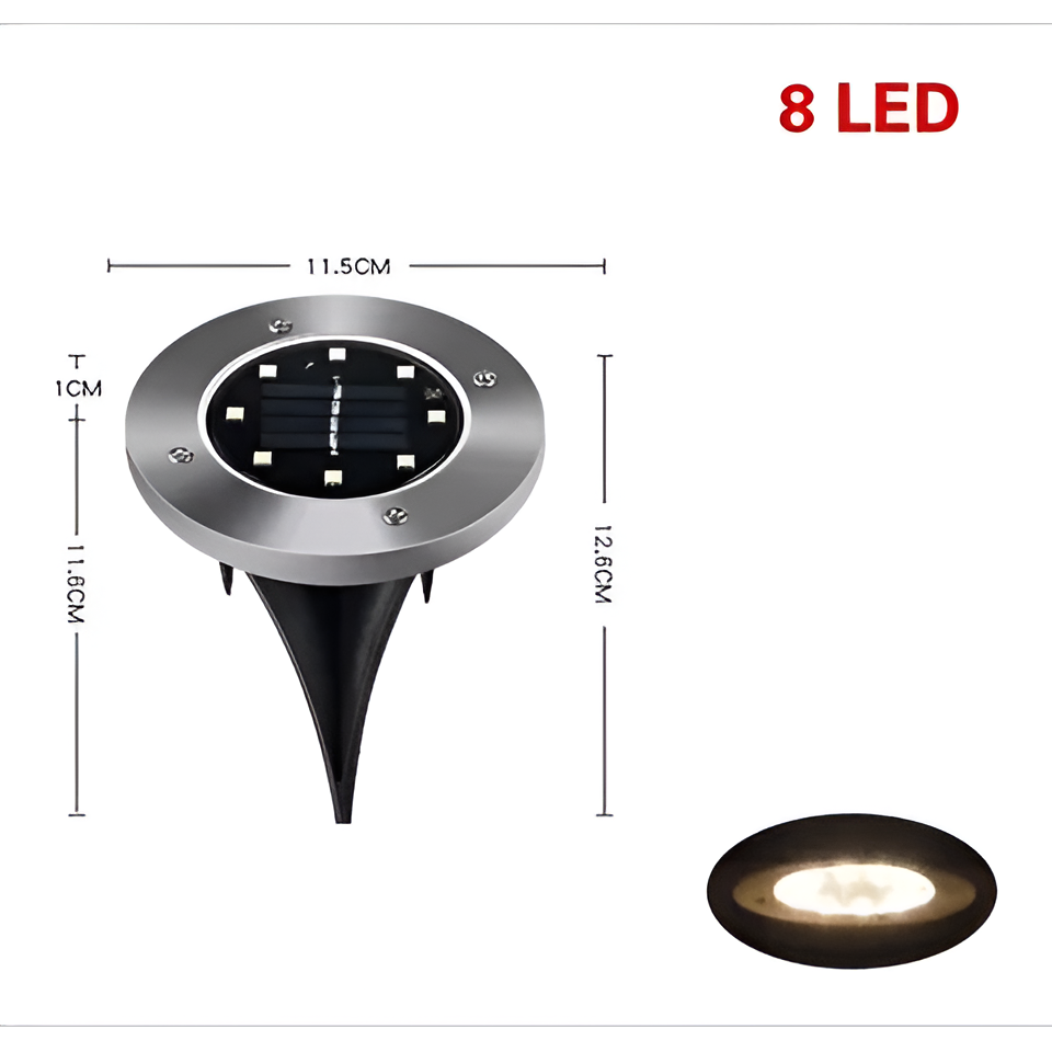 Estaca solar Gardenix (4unidades)