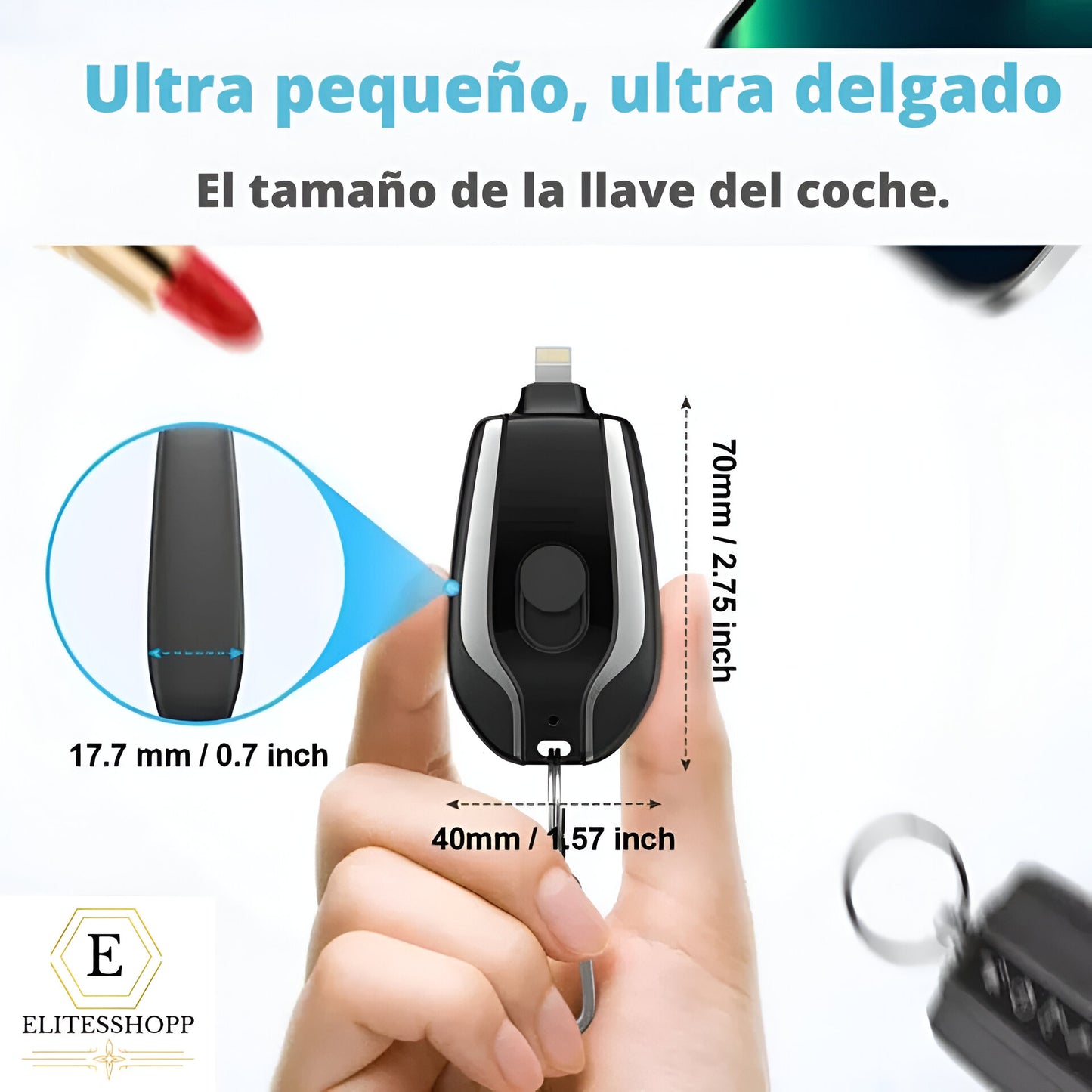 Llavero cargador POWER