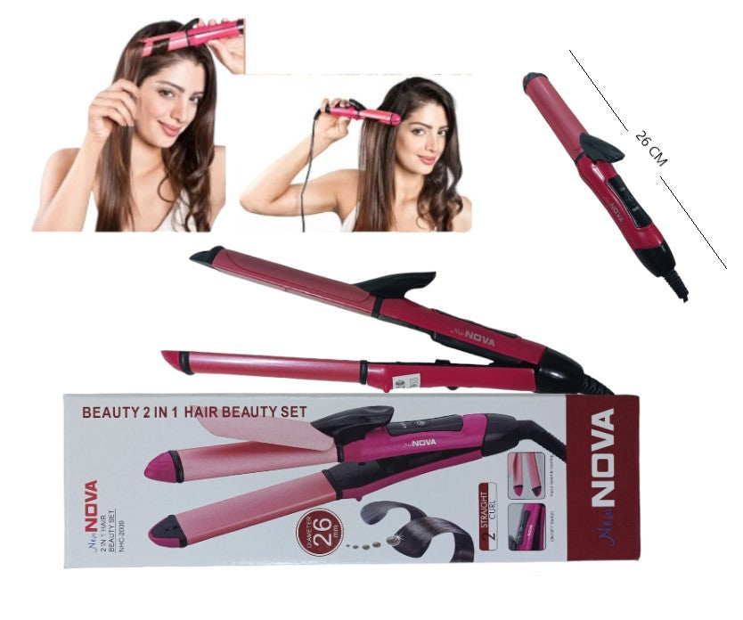 Plancha buclera 2 en 1