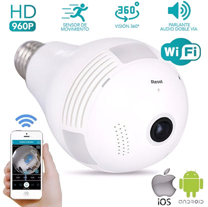 Lampara Wifi 360G Ojo de Pez Ip