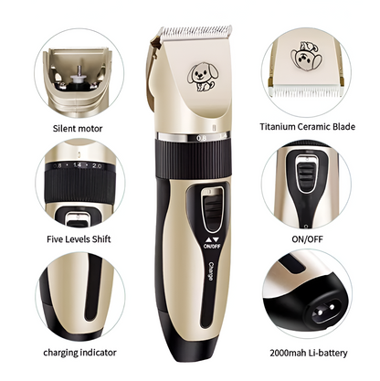 KIT MÁQUINA DE MASCOTA PROFESIONAL
