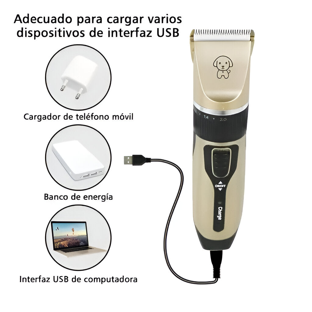 KIT MÁQUINA DE MASCOTA PROFESIONAL